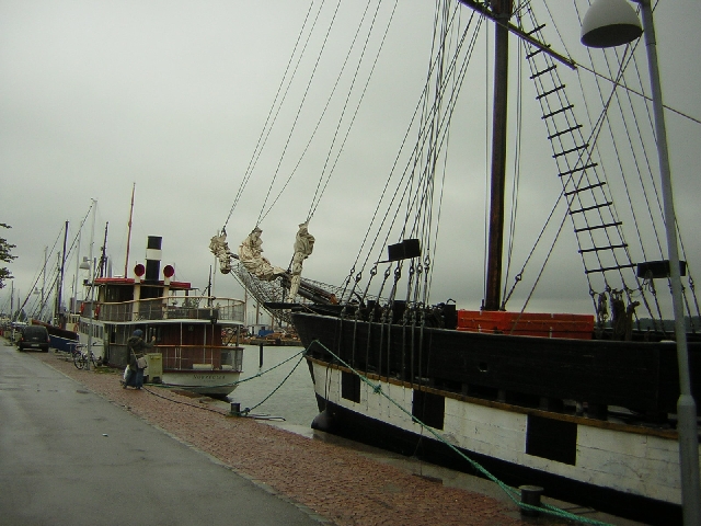 Helsinki - seaside boats