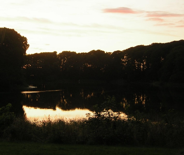 Mon - the lake behind our hostel